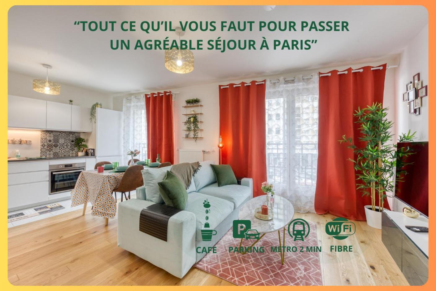 Easy Paris Visit Metro & Parking Apartment Saint-Ouen  Exterior photo